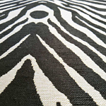 Мебельная ткань Шенилл черно-белый принт 140 см T3-1 варинант исполнения - 3 | Loft Concept в Орле