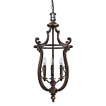 Люстра подвесная бронзового цвета в классическом стиле Hinkley варинант исполнения - 1 | Loft Concept в Орле