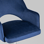 Кресло для компьютерного стола Veloury Blue варинант исполнения - 7 | Loft Concept в Орле