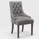 Мебельная ткань Шенилл серый цвет 142 см T4-46 варинант исполнения - 5 | Loft Concept в Орле