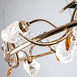 Люстра с хрустальными плафонами и декором Alvere Crystal Chandelier варинант исполнения - 4 | Loft Concept в Орле