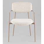 Стул Doe с подклокотниками молочный варинант исполнения - 4 | Loft Concept в Орле