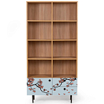 Широкий стеллаж с принтом Elise Rack варинант исполнения - 8 | Loft Concept в Орле