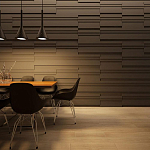 Гипсовая 3D Панель M-07 варинант исполнения - 1 | Loft Concept в Орле