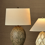 Настольная лампа с текстурным узором Movement of Smooth Lines варинант исполнения - 4 | Loft Concept в Орле