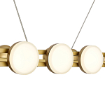 Люстра овальная с круглыми светодиодными источниками света Maxine Light варинант исполнения - 6 | Loft Concept в Орле