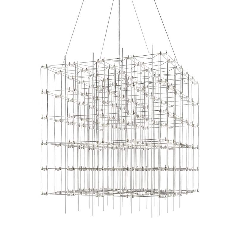 Подвесной светильник Fascinating Matrix Хром в Орле | Loft Concept 