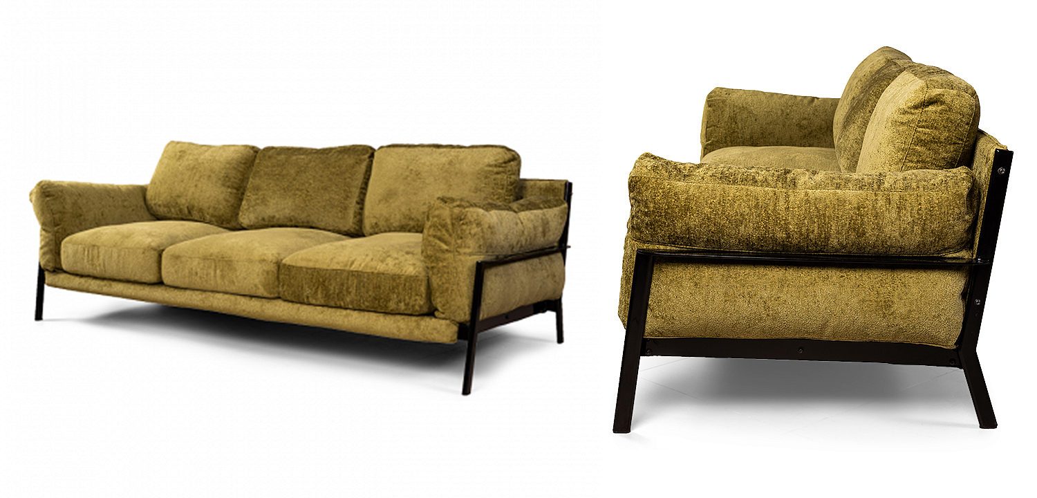 Диван Harald Olive Sofa Диван Harald Olive Sofa - Loft-Concept в Орле