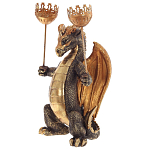Подсвечник Дракон Dragon with Two Candlesticks варинант исполнения - 4 | Loft Concept в Орле