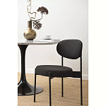 Стул мягкий Alfie Chair черный варинант исполнения - 7 | Loft Concept в Орле