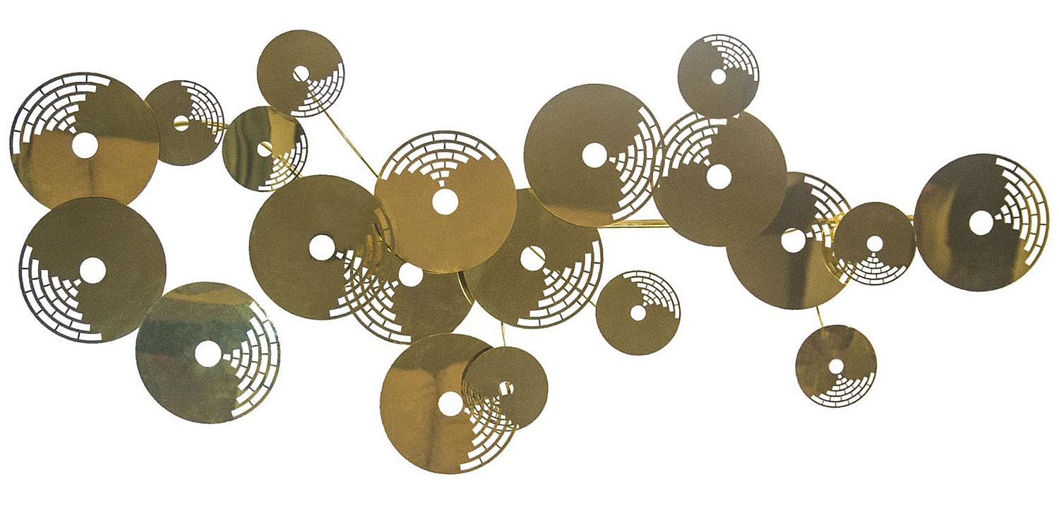Арт-объект Metal Plates ART gold Арт-объект Metal Plates ART gold - Loft-Concept в Орле