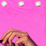 Штора Seletti Lipstick Pink варинант исполнения - 1 | Loft Concept в Орле