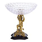 Чаша для фруктов с подножием в виде ангела Eden Garden варинант исполнения - 1 | Loft Concept в Орле