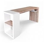 Письменный стол прямоугольный с полочкой под столешницей EcoComb варинант исполнения - 1 | Loft Concept в Орле