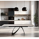 Стол обеденный раскладной керамический Natural Beauty Ceramics варинант исполнения - 5 | Loft Concept в Орле