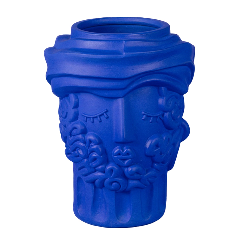 Ваза Seletti Man Blue Синий Ваза Seletti Man Blue Синий в Орле | Loft Concept