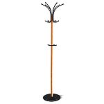 Вешалка с круглым основанием и черными металлическими крючками Industrial Metal Rust варинант исполнения - 1 | Loft Concept в Орле