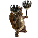 Подсвечник в виде дракона Dragon with Two Candlesticks варинант исполнения - 8 | Loft Concept в Орле