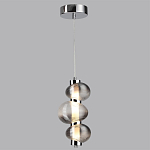 Подвесной светильник с 3-мя рифлеными стеклянными шарами Marcelh Light варинант исполнения - 8 | Loft Concept в Орле