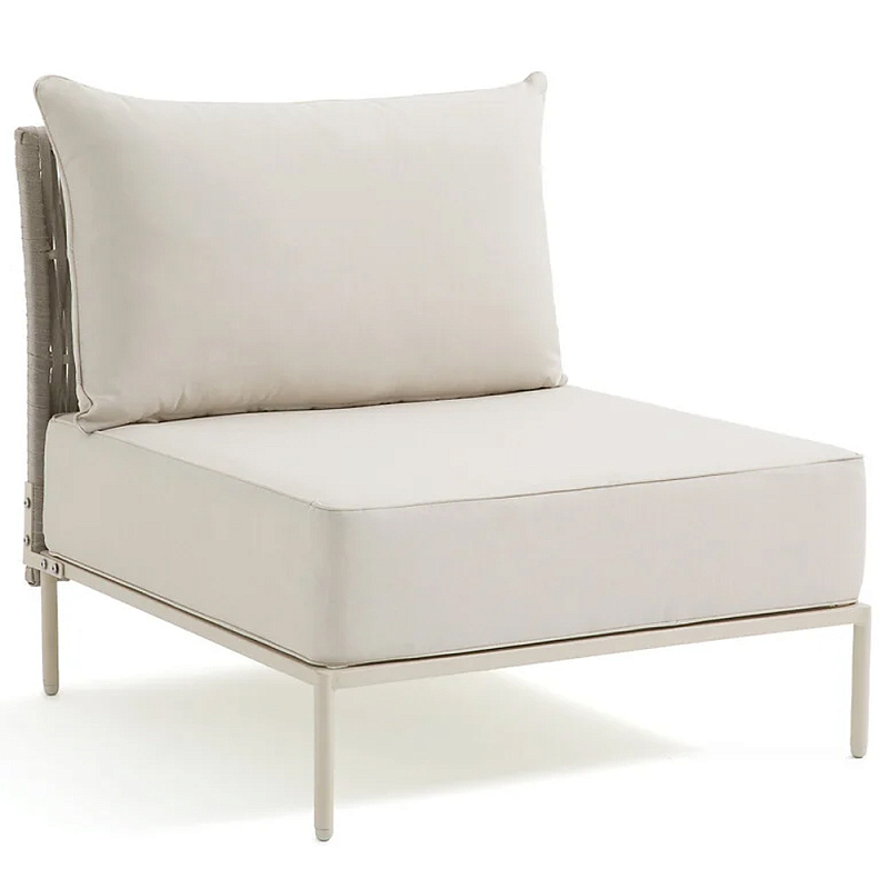Уличное кресло Alaric Armchair Beige Бежевый Уличное кресло Alaric Armchair Beige Бежевый в Орле | Loft Concept