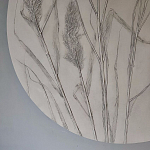 Ботаническое панно Тростник 1 варинант исполнения - 2 | Loft Concept в Орле