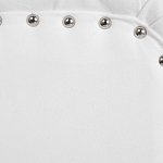 Кушетка белая с мягкой обивкой из велюра Michael Couch варинант исполнения - 7 | Loft Concept в Орле