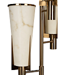 Торшер на три лампы с расцветкой под мрамор на матовом металлическом основании Elegant Classic Light варинант исполнения - 2 | Loft Concept в Орле