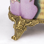 Декоративная ваза из фарфора с бронзовыми вставками Eden Garden варинант исполнения - 4 | Loft Concept в Орле