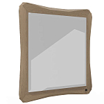 Зеркало квадратное c деревянной рамой из массива дуба Tasteful Furniture варинант исполнения - 1 | Loft Concept в Орле