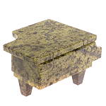 Шкатулка в виде рояля из натурального камня змеевик Stone Casket варинант исполнения - 3 | Loft Concept в Орле
