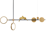 Линейная люстра на штанге Grace варинант исполнения - 1 | Loft Concept в Орле