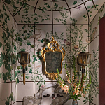 Обои ручная роспись Medici Standard colourway on white Williamsburg варинант исполнения - 1 | Loft Concept в Орле