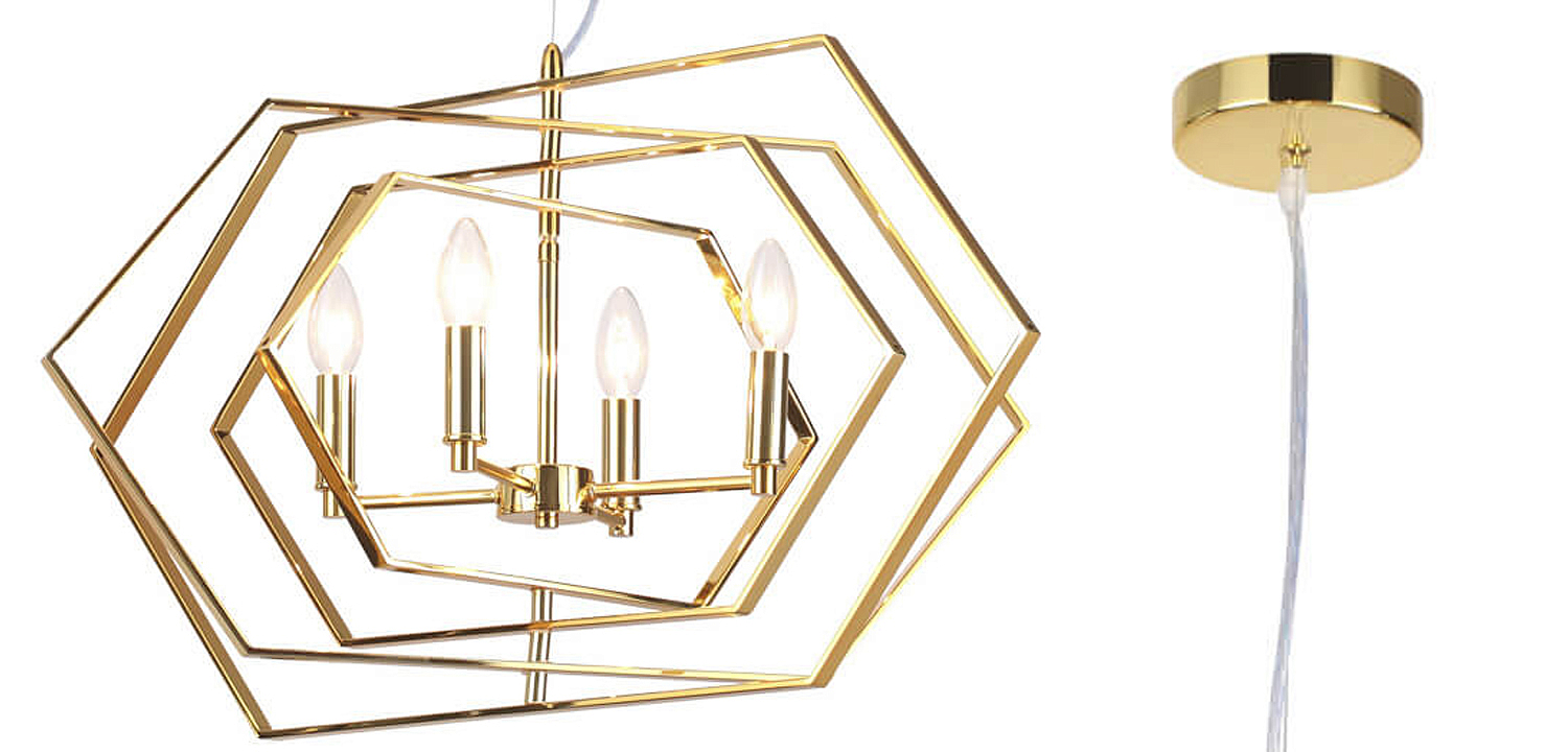 Люстра Damaris Chandelier gold Люстра Damaris Chandelier gold - Loft-Concept в Орле
