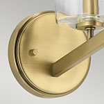 Бра с прозрачным плафоном в форме цилиндра Kichler варинант исполнения - 2 | Loft Concept в Орле