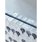 Прямоугольное зеркало с инкрустацией раковинами устриц Mother оf Pearl Facets варинант исполнения - 3 | Loft Concept в Орле