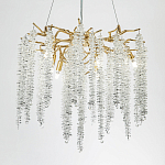 Люстра с декором в виде ветвей с хрустальными подвесками Fairytree Gold Crystal Chandelier 6 варинант исполнения - 4 | Loft Concept в Орле
