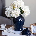 Ваза с крышкой однотонная Высота 31 см Chinoiserie Ceramics варинант исполнения - 7 | Loft Concept в Орле