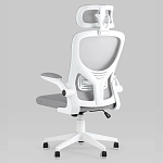 Кресло для компьютерного стола Easement Grey&White варинант исполнения - 5 | Loft Concept в Орле