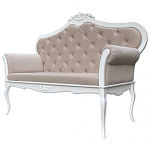 Диван в стиле прованс Montmartre Provence Sofa Beige White варинант исполнения - 3 | Loft Concept в Орле