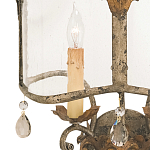 Бра настенное с цветочным мотивом Aged Luxury варинант исполнения - 1 | Loft Concept в Орле