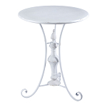 Столик белый кованный в прованском стиле Vaucluse варинант исполнения - 1 | Loft Concept в Орле