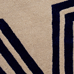 Дизайнерский ковер в виде звезды Poltronova Tappeto Stellina  Navy Blue Grey Rug варинант исполнения - 4 | Loft Concept в Орле