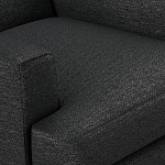 Мебельная ткань Шенилл черный цвет 138 см T4-35 варинант исполнения - 4 | Loft Concept в Орле