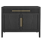 Буфет Primo с двумя ящиками и двумя фасадами Черный дуб варинант исполнения - 1 | Loft Concept в Орле