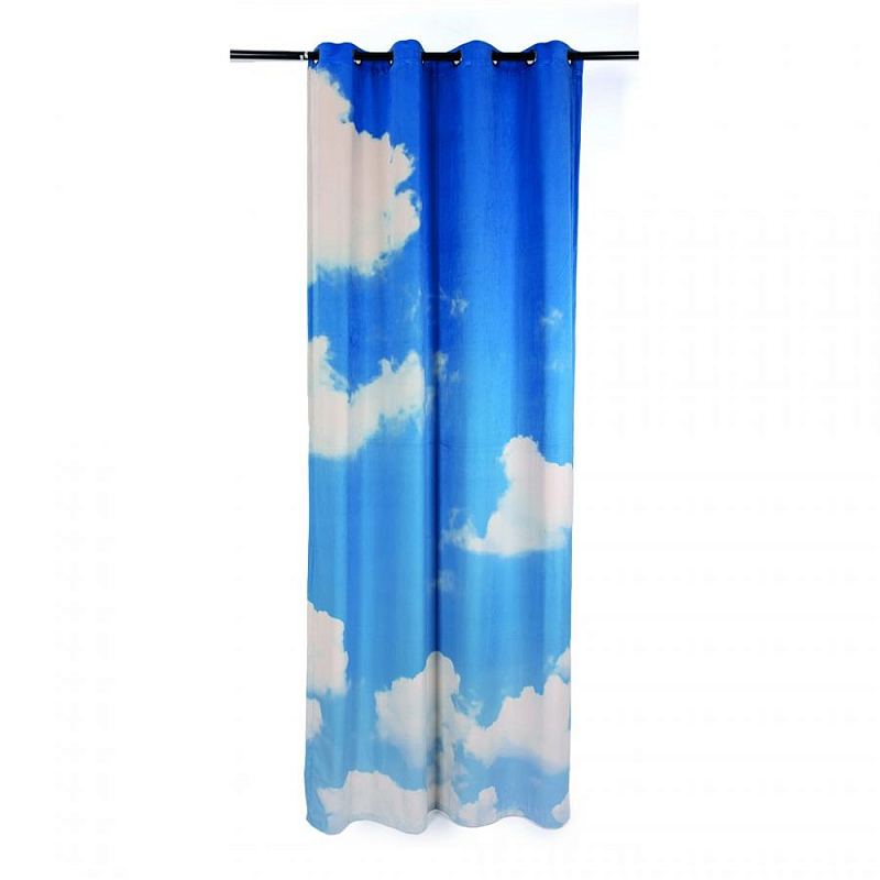 Штора Seletti Cloud Right Голубой Белый Штора Seletti Cloud Right Голубой Белый в Орле | Loft Concept