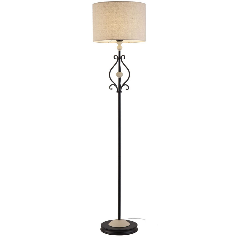 Торшер Mocenigo Floor Lamp Черный Кремовый Торшер Mocenigo Floor Lamp Черный Кремовый в Орле | Loft Concept