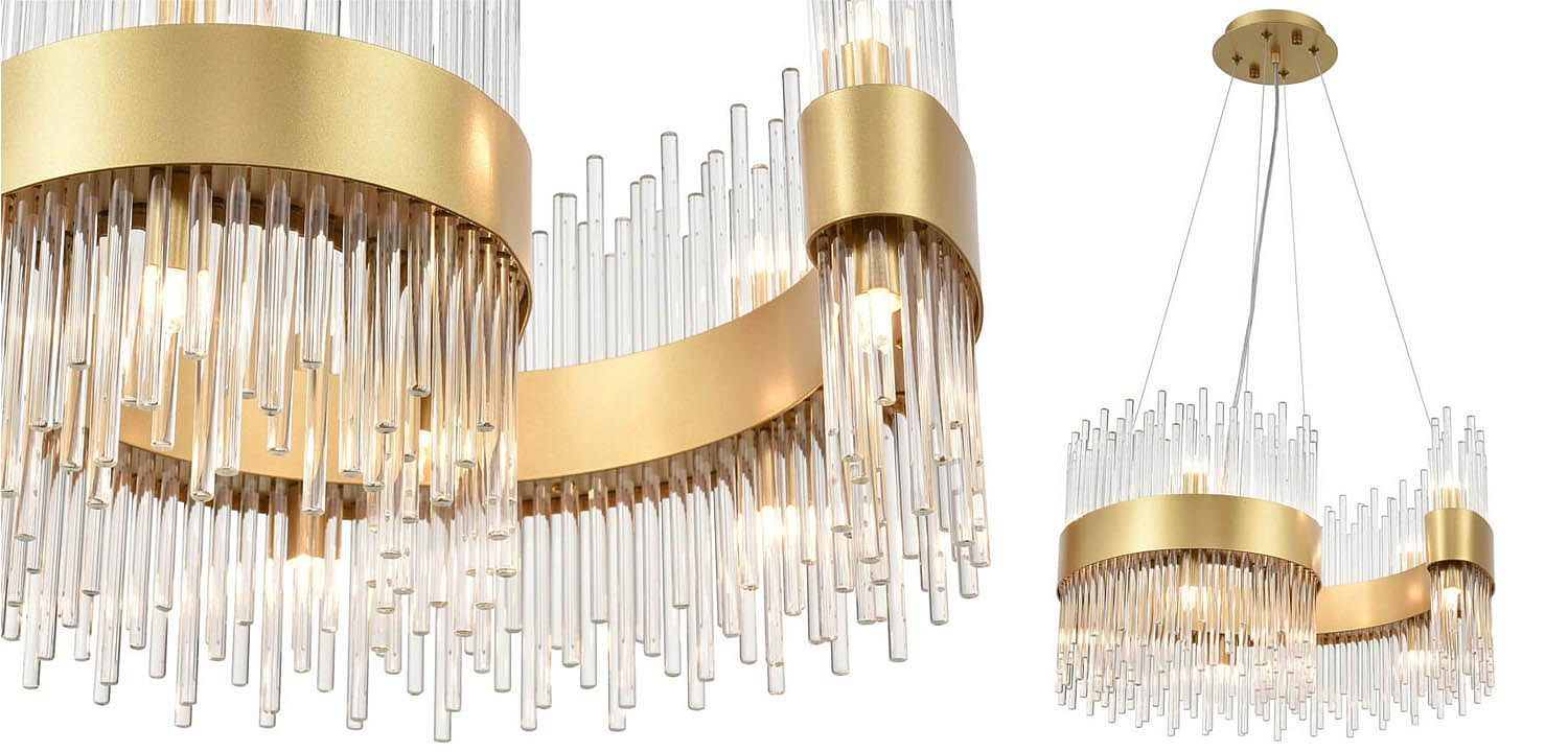Люстра Nembus Chandelier 50 gold Люстра Nembus Chandelier 50 gold - Loft-Concept в Орле