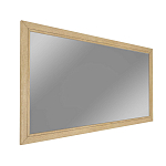Зеркало прямоугольное с классической деревянной рамой Harper Line варинант исполнения - 2 | Loft Concept в Орле