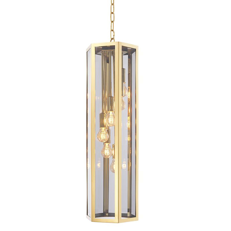 Люстра Chandelier Rondoni Золотой Дымчатый (Smoke) Люстра Chandelier Rondoni Золотой Дымчатый (Smoke) в Орле | Loft Concept