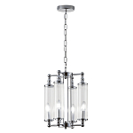 Люстра 4-мя прозрачными цилиндрическими плафонами Jeanette варинант исполнения - 3 | Loft Concept в Орле